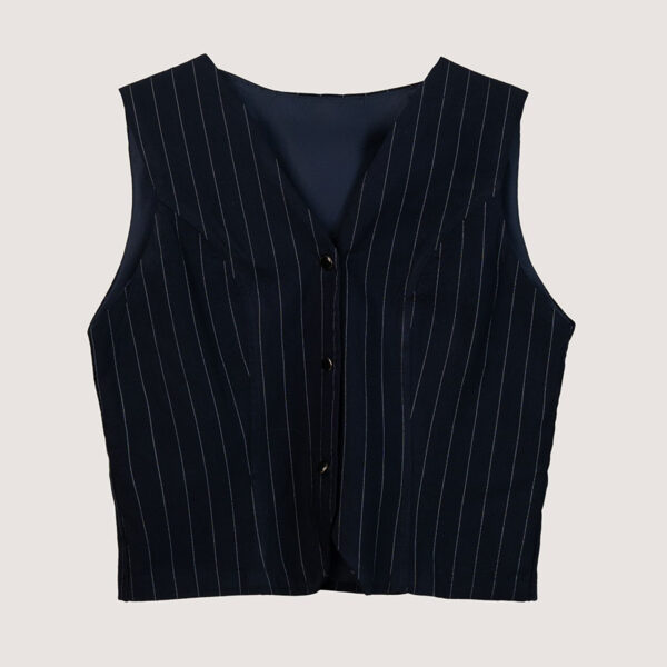 Chaleco Lino Rayatiza